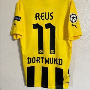 Borussia Dortmund 2013 Reus UCL final home Jersey